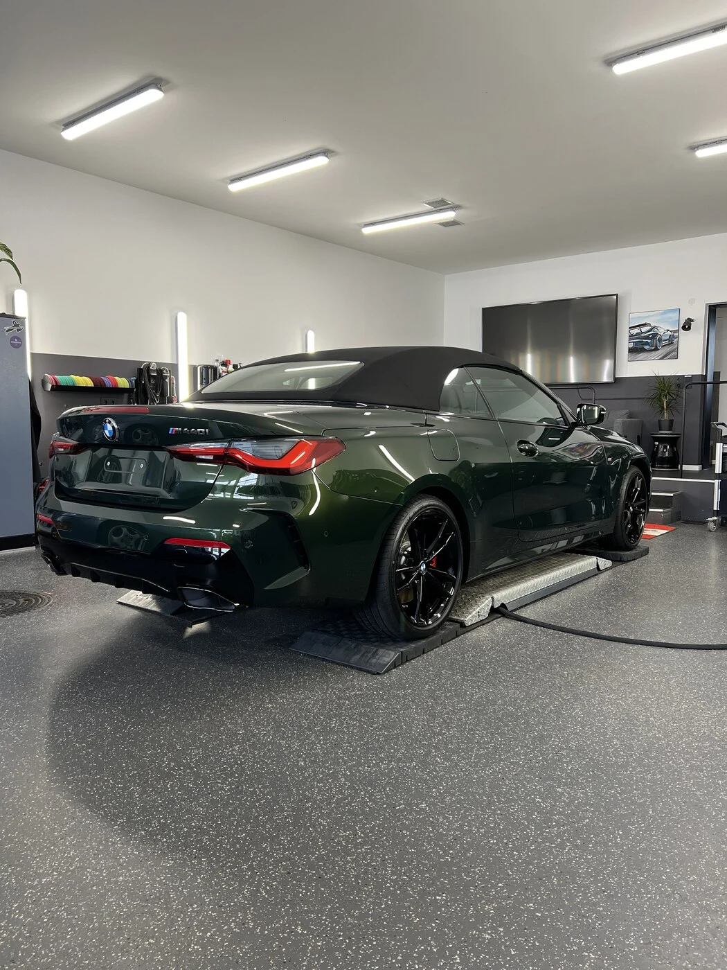 BMW M440i Cabrio nach Keramikversiegelung
